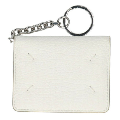Maison Margiela 4-Stitch Leather Card Case White