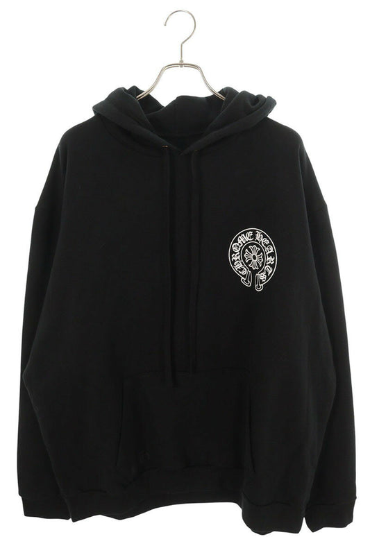 Chrome Hearts SWTSHRT HD PLVR LTD Horseshoe Print Hoodie Black Size XXL