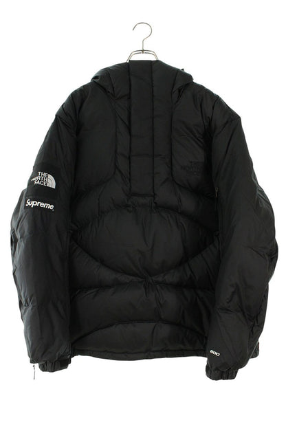 Supreme x The North Face 22AW Half Zip Hooded Pullover Down Jacket Black Size XL