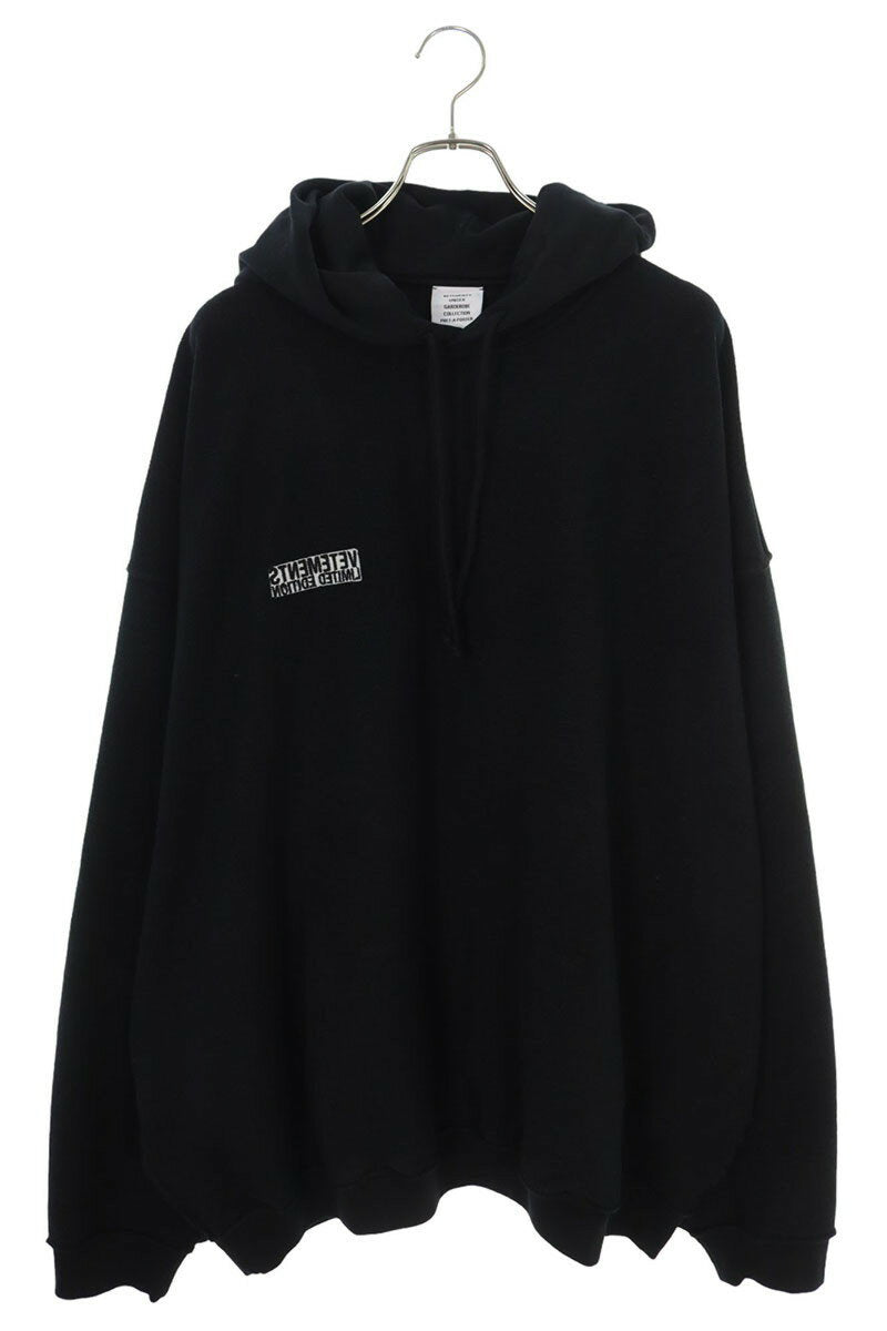 Vetements 24AW Hoodie Black Size XL