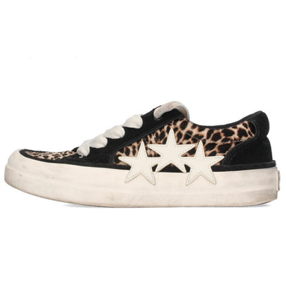 Amiri SUNSET SKATE LOW HARAKO leopard Sneakers Black x Beige x White Size 43