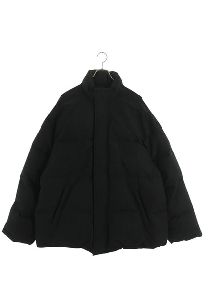 BALENCIAGA Boxy Puffer Down Jacket Black Size XS