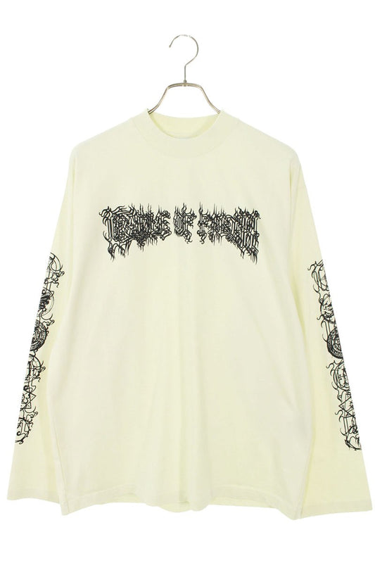 Vetements 25AW ICEWHITE CofDoubleLOGO T-Shirt White Size S
