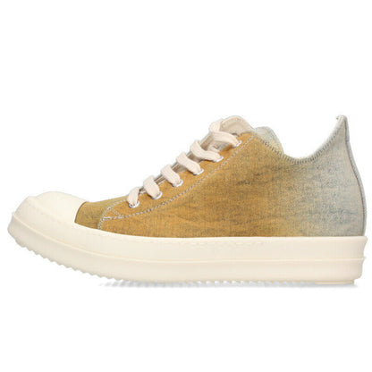 DRKSHDW RAMONES LOW Denim Sneakers Orange x Blue x White Size 40