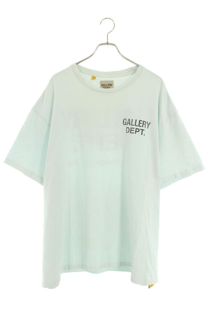 Gallery Dept. Logo Print T-Shirt Blue Size 2XL