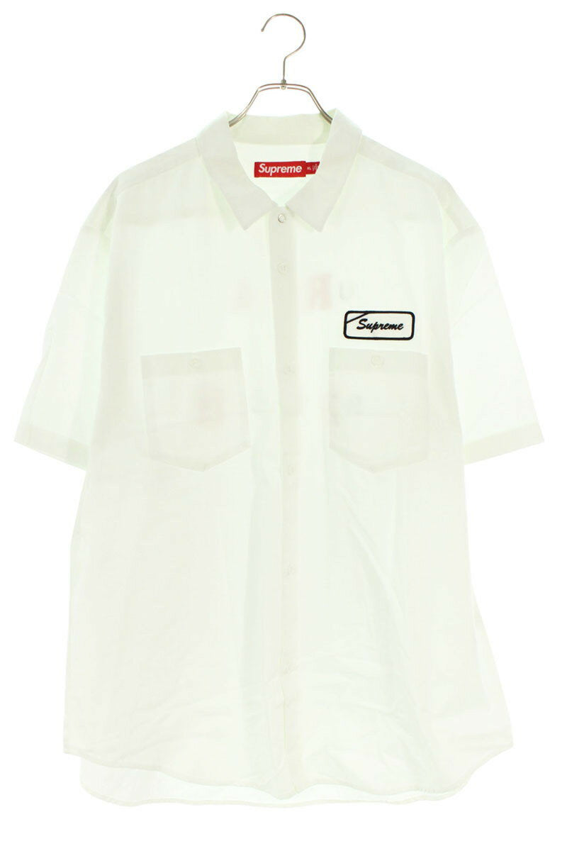 Supreme 25SS Bitch S S Work Shirt White Size XL