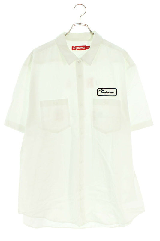 Supreme 25SS Bitch S S Work Shirt White Size XL