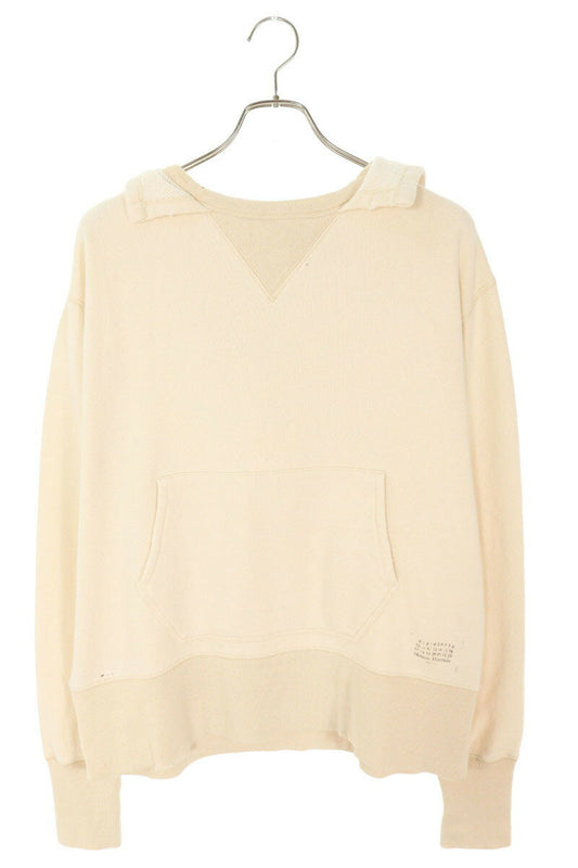 Maison Margiela 25SS Distressed Hoodie White Size S
