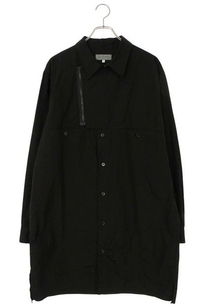 YOHJI YAMAMOTO POUR HOMME Long Sleeve Shirt Black Size M