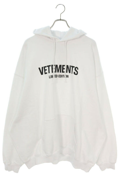 Vetements 24AW Logo Hoodie White Size M