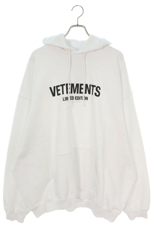 Vetements 24AW Logo Hoodie White Size M