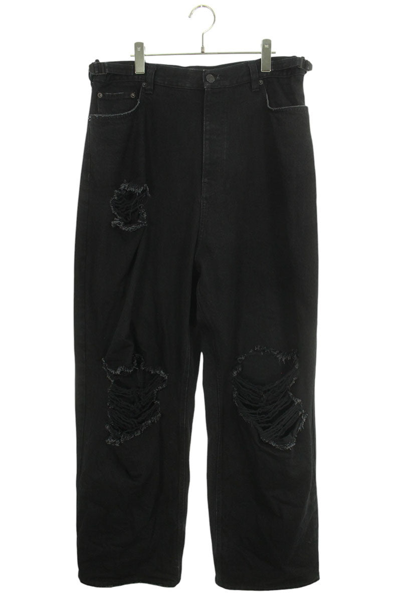 Balenciaga Denim Pants Black Size M