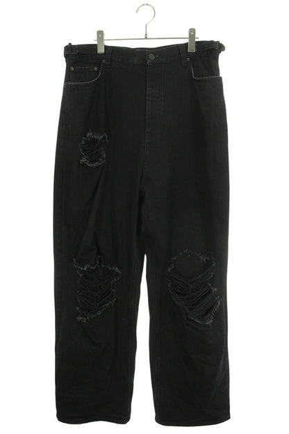 Balenciaga Denim Pants Black Size M