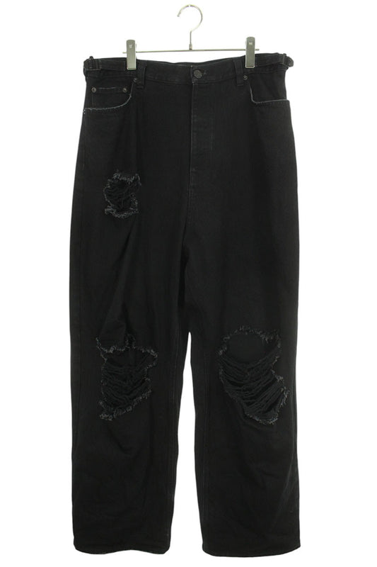 Balenciaga Denim Pants Black Size M