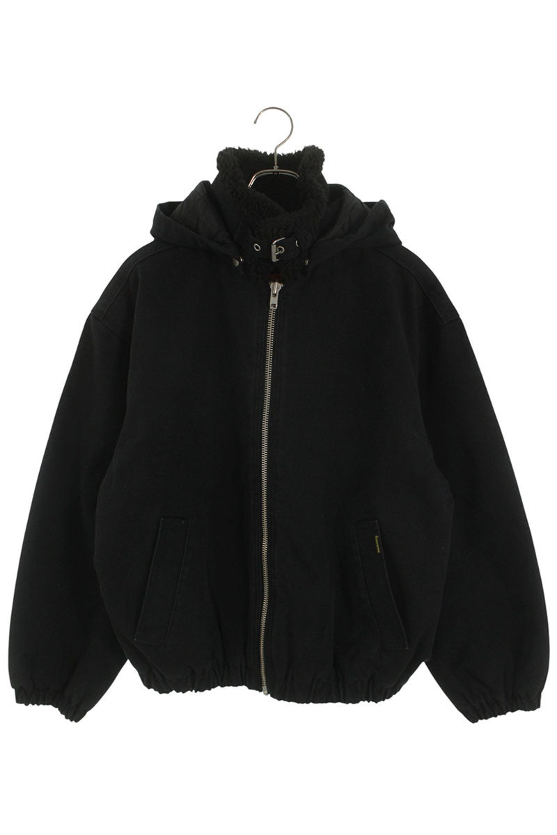 Supreme 25AW Faux Shearling Lined Bomber Jacket Blouson Black Size M