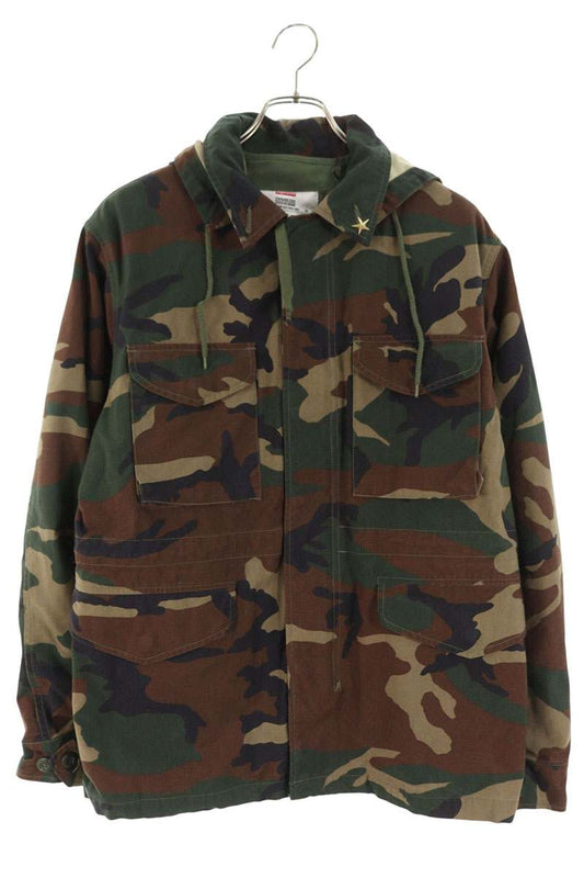 Supreme 12AW Camo Jacket Green Size M