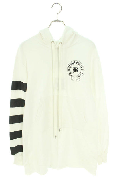 Chrome Hearts BELLA HD LNG Pullover Hoodie White x Black Size M