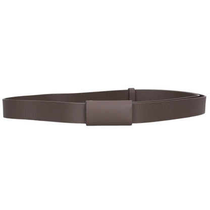 Balenciaga Leather Belt Gray x Silver One Size