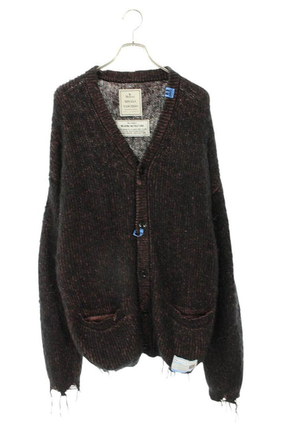MIHARAYASUHIRO Cardigan Black x Pink Size S