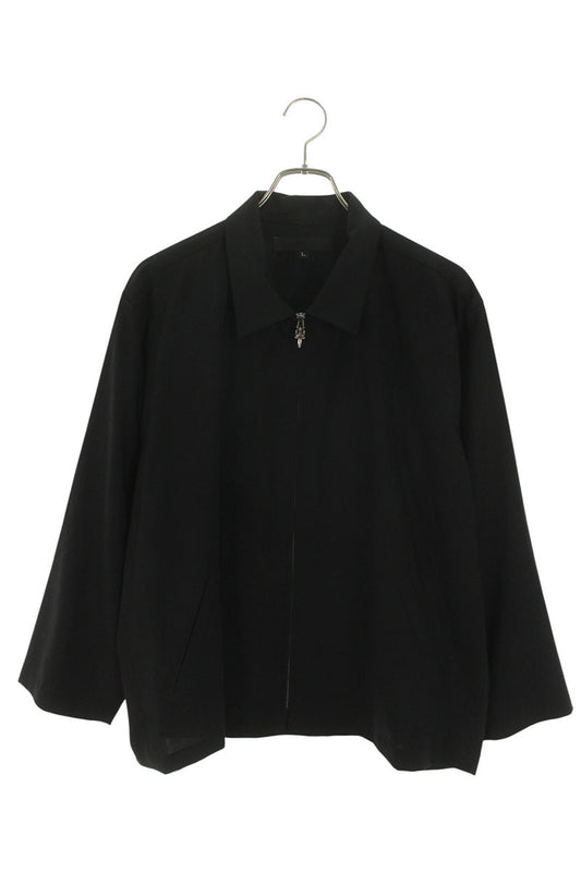 Vintage Chrome hearts Tops - Chrome Hearts Dagger Zip Long Sleeve Shirt V5 Size L - Authentic Archive