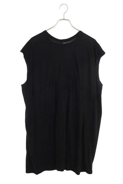 Rick Owens 25AW Splintered Tarp Sleeveless Top Black Size L
