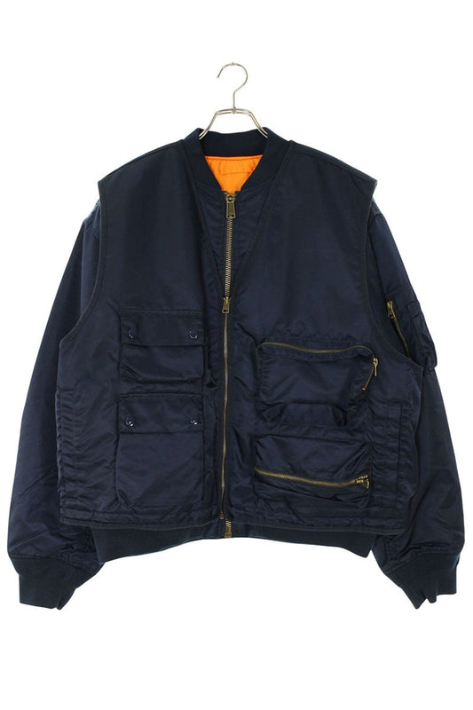 Supreme MA-1 Blouson Blue Size XL