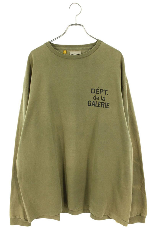 Gallery Dept. 25SS Well-Washed Logo Print T-Shirt Green Size XXL