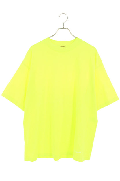Balenciaga Logo Embroidered T-Shirt Green Size M
