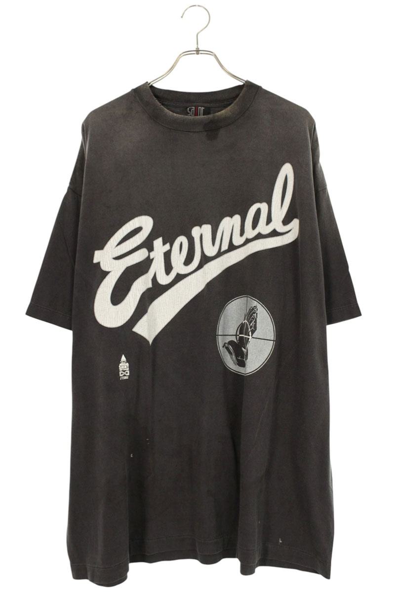 Saint Michael Vintage Eternal T-Shirt Black
