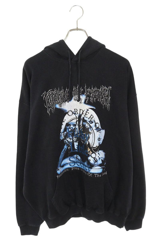 Vetements 25AW CofFILTHY SECRET Oversized Hoodie Black Size S