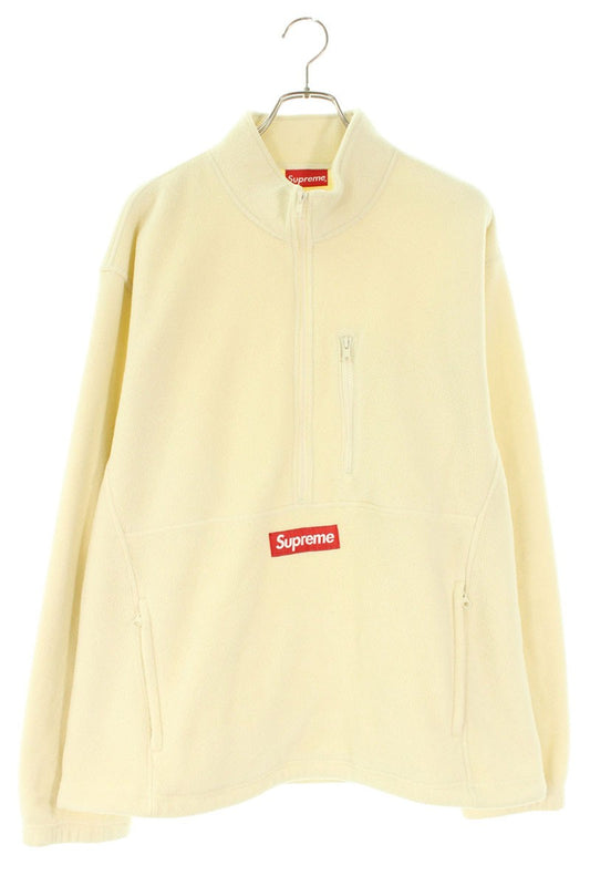 Supreme Polartec Half Zip Pullover Blouson White Size XL