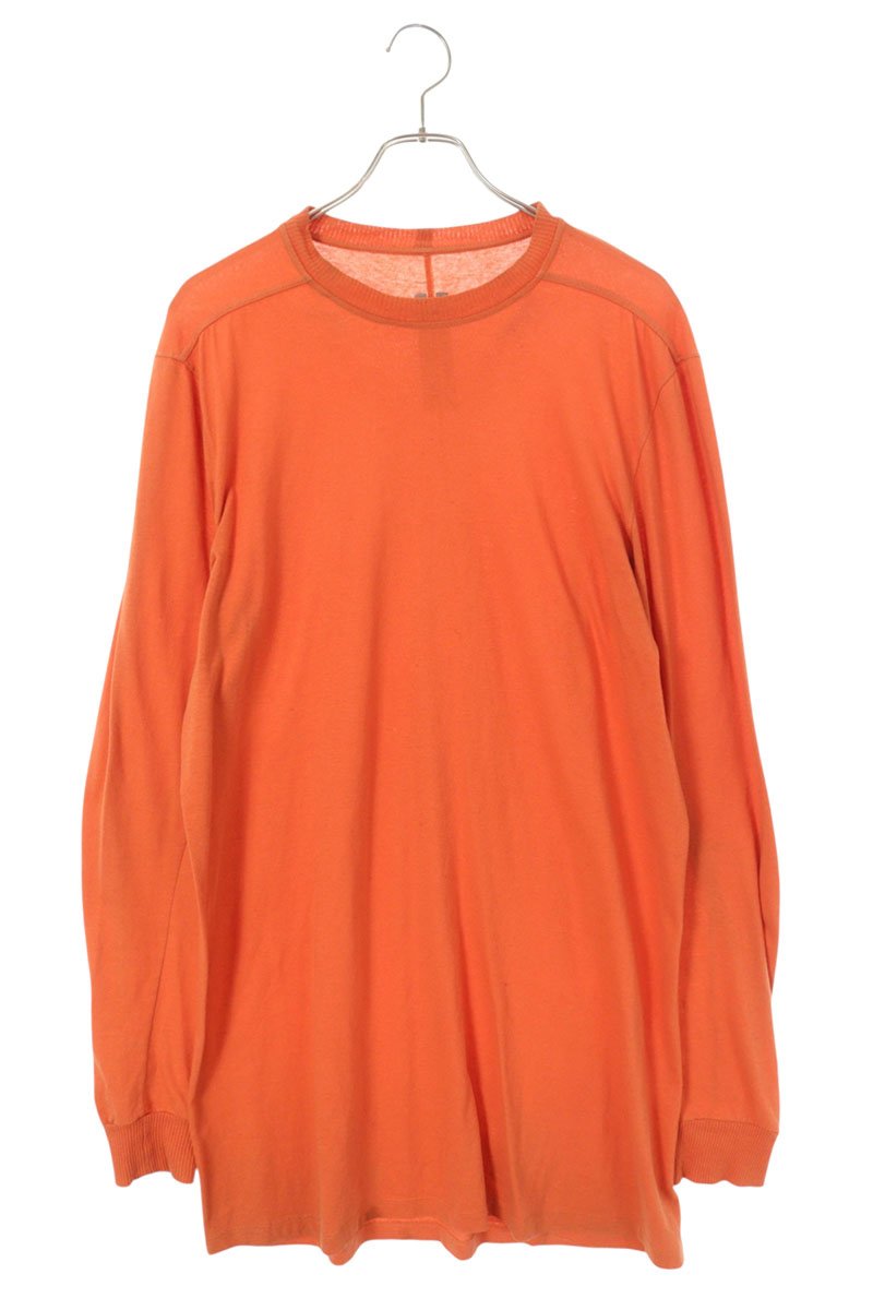 Rick Owens 16SS Long Sleeve T-Shirt Orange Size S