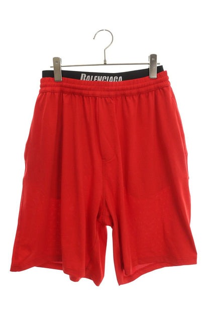 Balenciaga Waist Logo Pants Red Size S