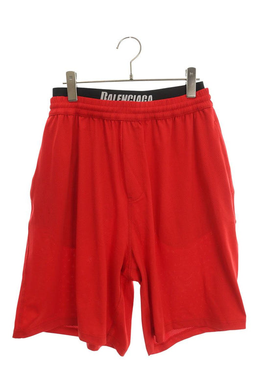 Balenciaga Waist Logo Pants Red Size S