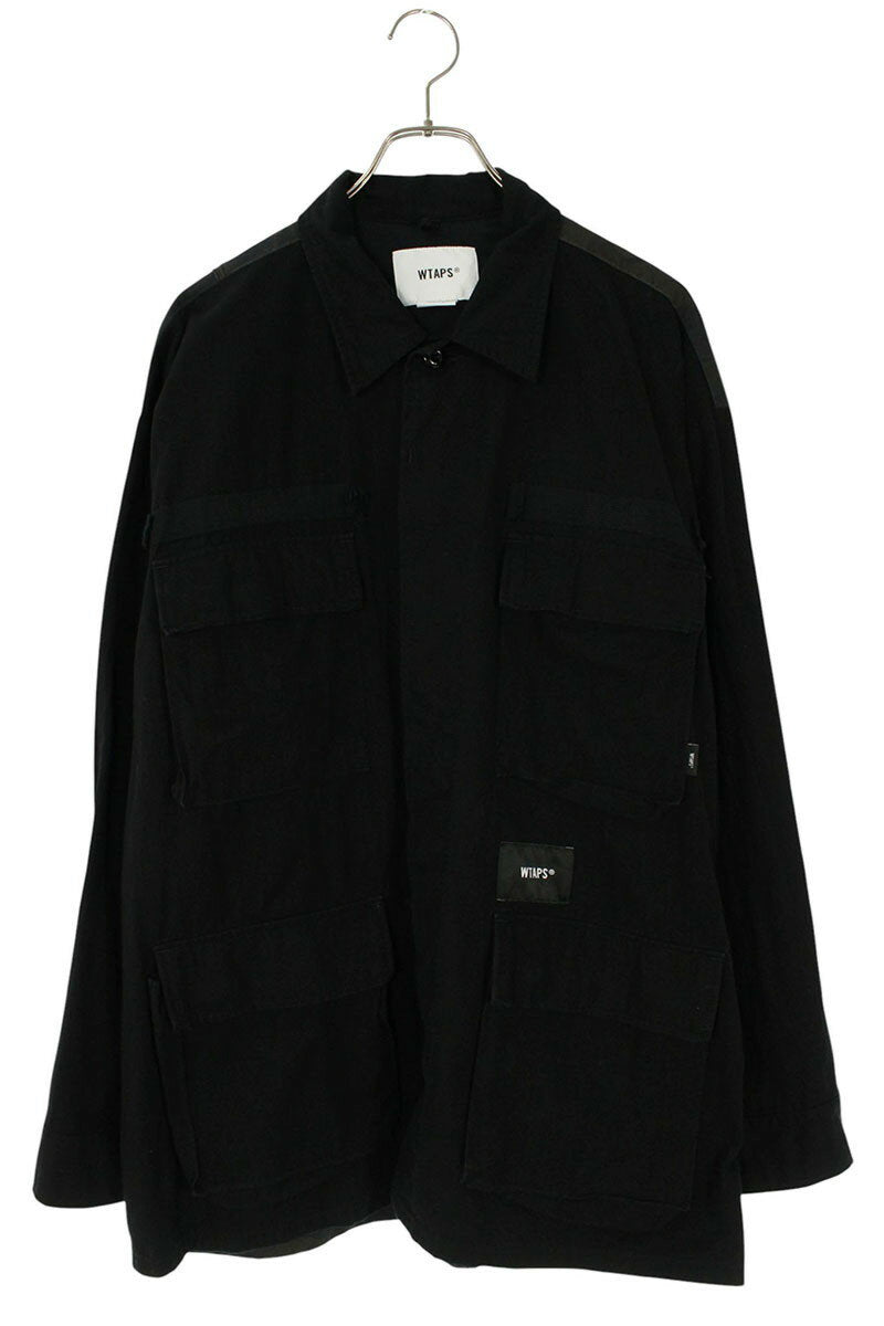 Vintage Wtaps Tops - WTAPS 25SS Back Patch Cotton Twill Long Sleeve Shirt Size XL - Authentic Archive