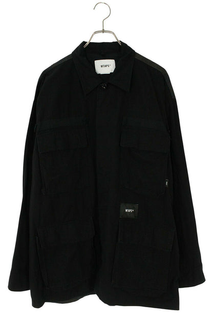 Vintage Wtaps Tops - WTAPS 25SS Back Patch Cotton Twill Long Sleeve Shirt Size XL - Authentic Archive