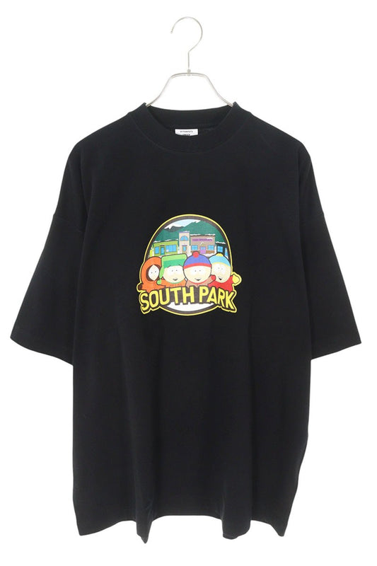 Vetements 25SS SOUTHPARK Print T-Shirt Black Size M