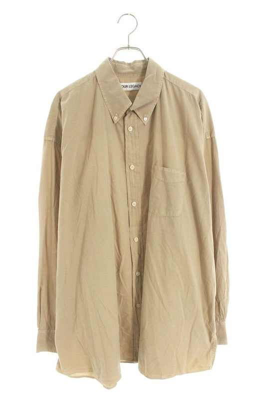 Our Legacy BORROWED BD SHIRT Beige Size XXL