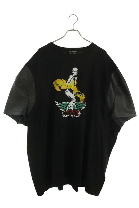 Junya Watanabe AD2021 Print T-Shirt Black Size L