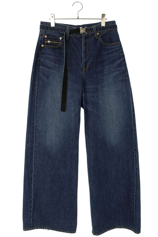 Sacai Wide Denim Pants Blue Size US 32