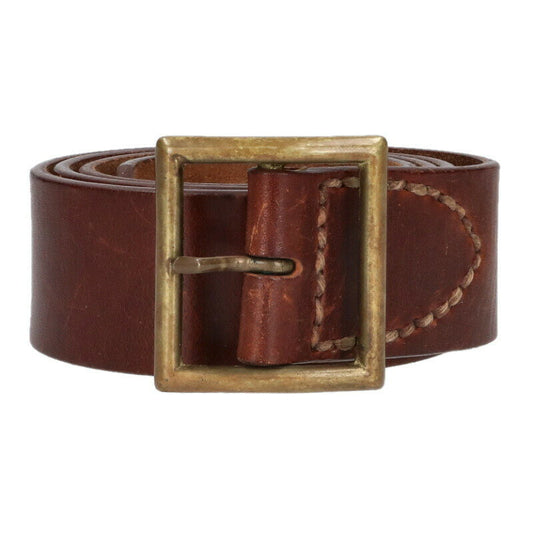 Visvim Leather Belt Brown One Size