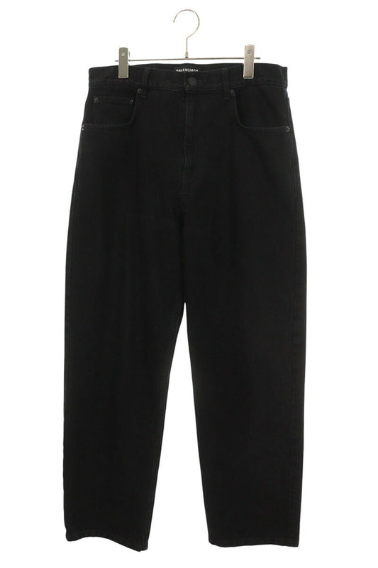 Balenciaga Denim Pants Black Size S