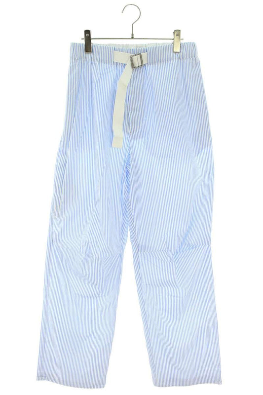 DARKPARK 24SS Striped Long Pants White x Blue Size 33