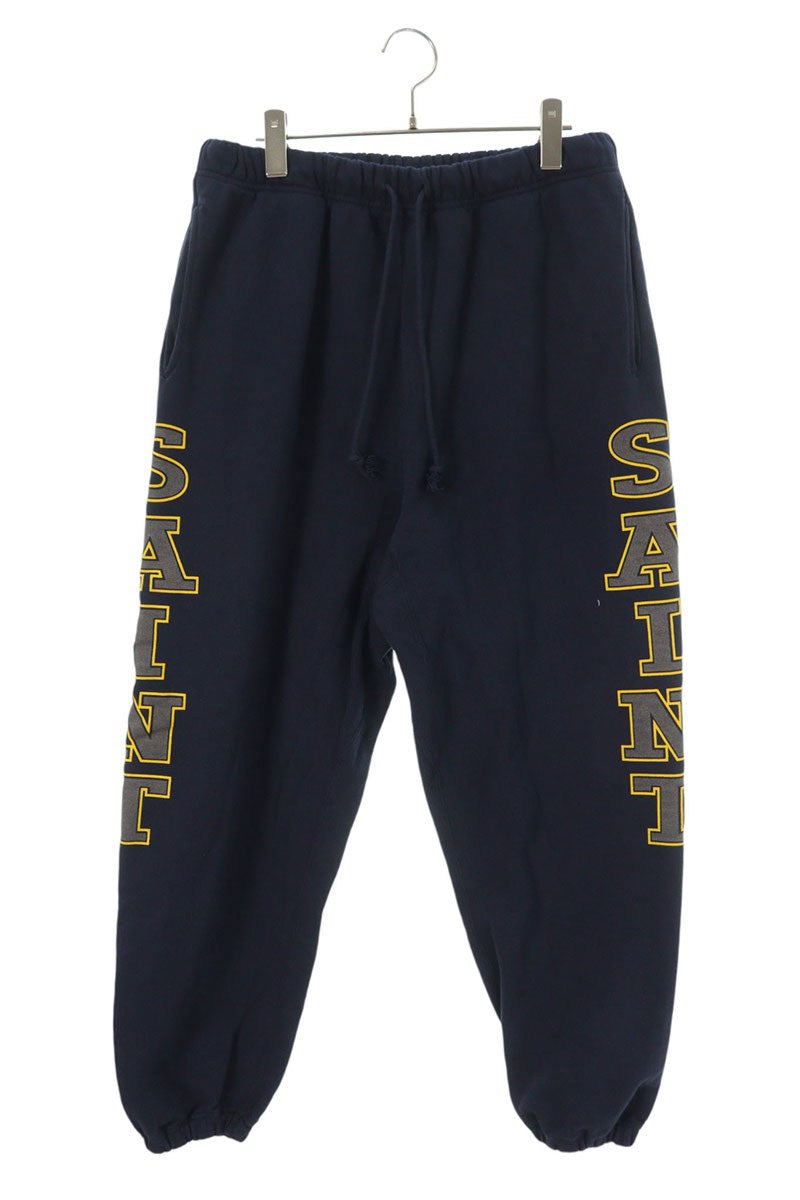 Saint Michael 25AW SAINT Print Long Pants Blue Size L