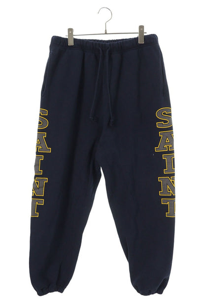 Saint Michael 25AW SAINT Print Long Pants Blue Size L