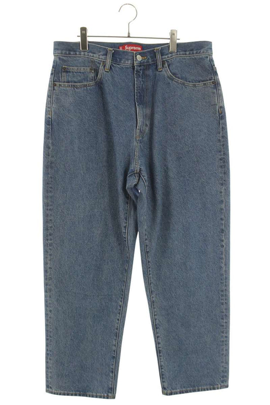 Supreme 24AW Baggy Jean Denim Pants Blue Size 34