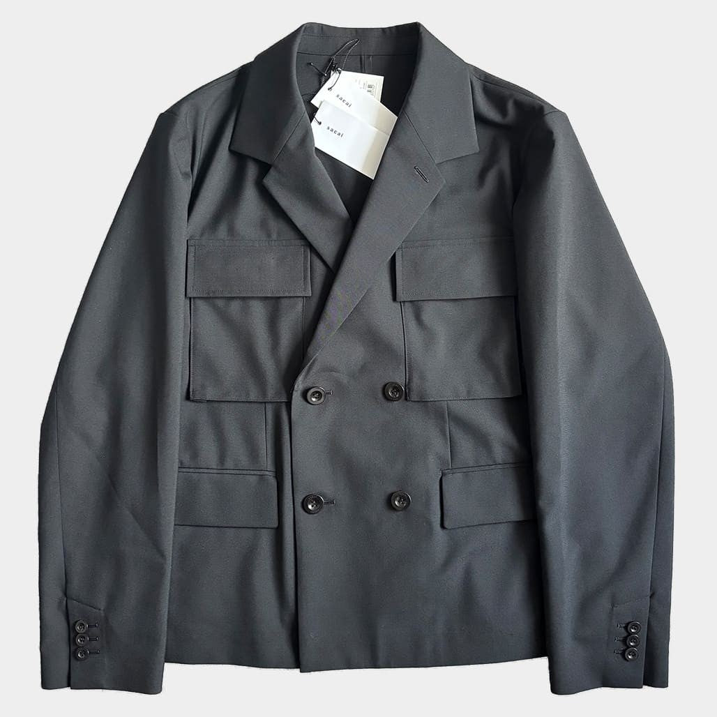 SACAI 25SS Jacket Black Size 1