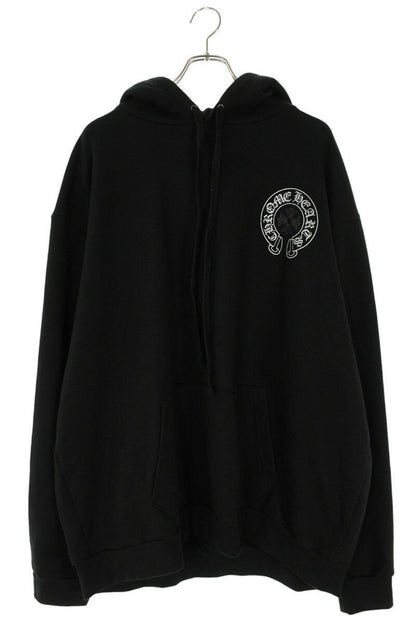 Chrome Hearts SWTSHRT PLVR LTD Pullover Horseshoe Print Hoodie Black Size XXL
