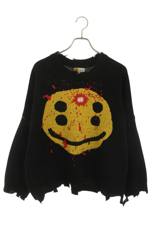 Saint Michael x CPFM 24AW Embroidered Knit Sweater Size S