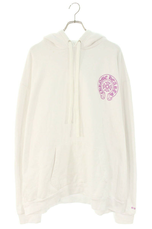 Chrome Hearts WWW.CHROMEHEARTS.COM HOODIE White x Purple Size XXL